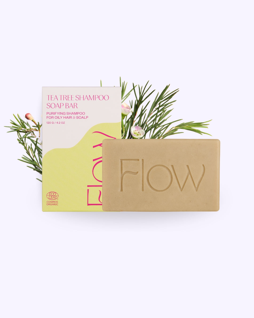 Tea Tree Shampoo Soap Bar for oily hair